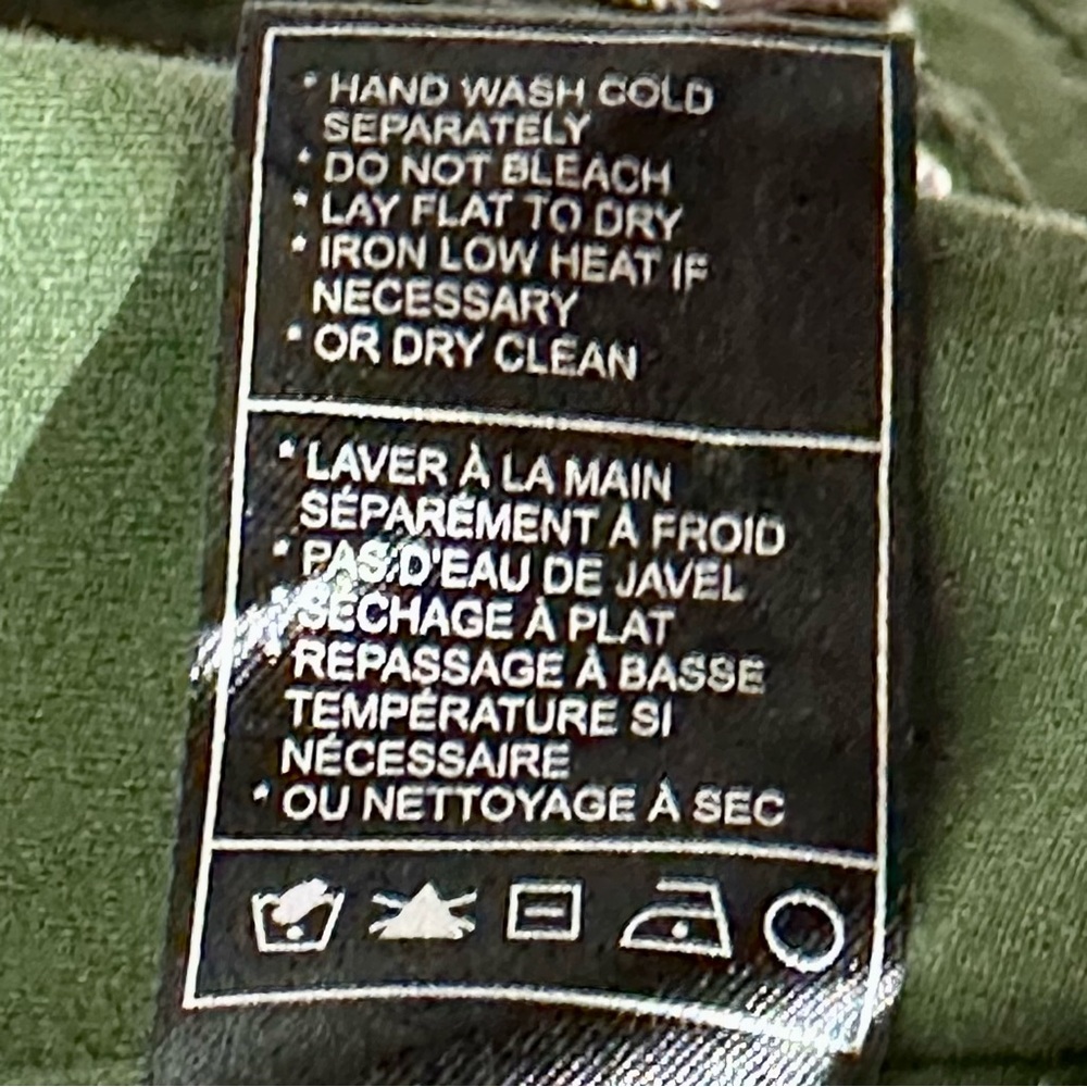 BB Dakota NWOT Maddox Jacket Army Green Small - Picture 11 of 12